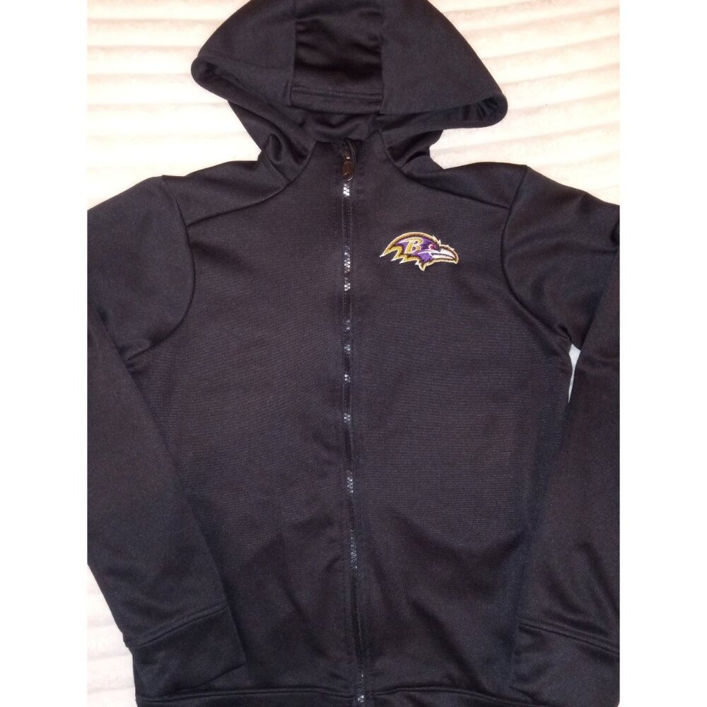NFL Black Hoodie with Team Logo